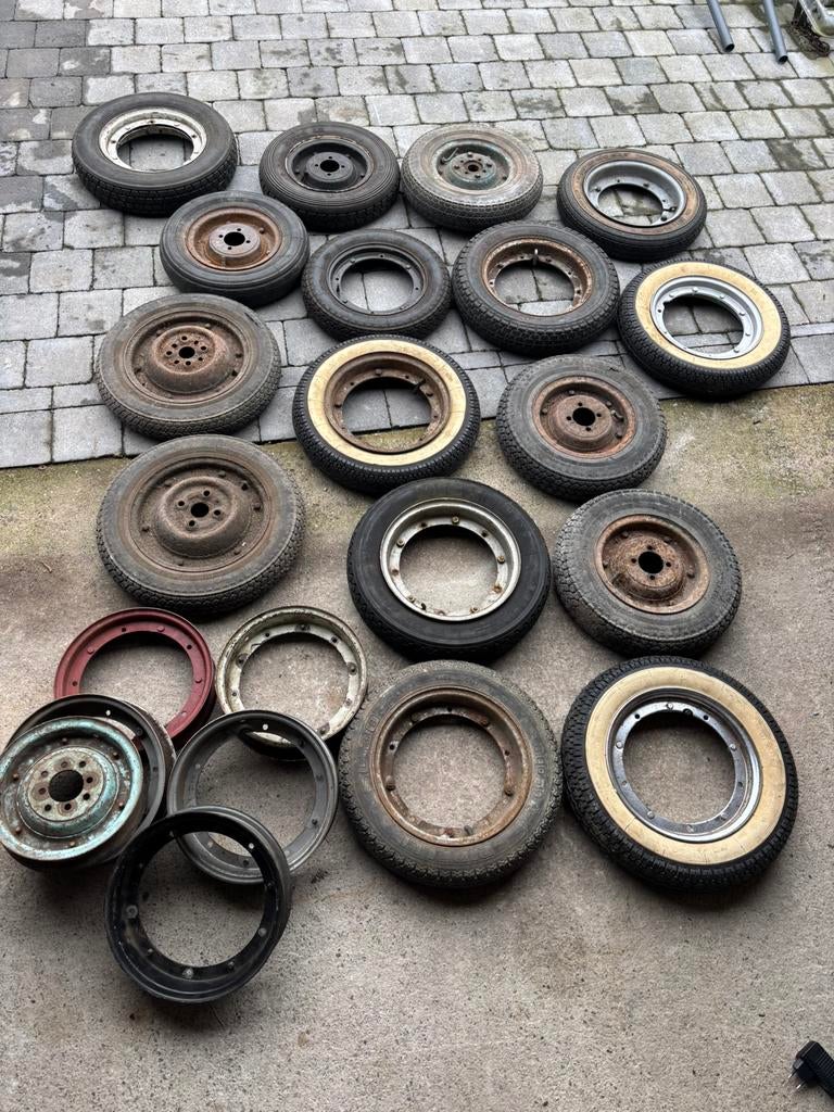 Roues vespa, Ophalen, Gebruikt