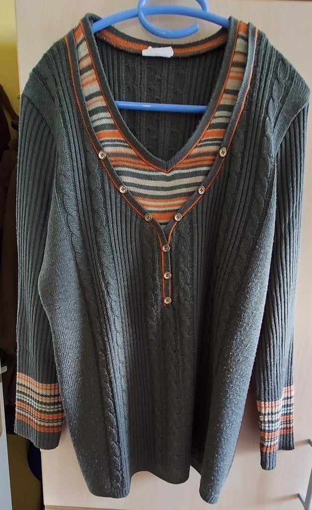 Pull dame vert 46, Ophalen of Verzenden, Zo goed als nieuw, Groen