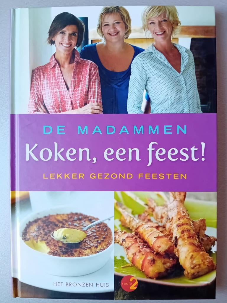 Anja Daems - De Madammen Feestelijk koken, Ophalen of Verzenden, Zo goed als nieuw, Anja Daems; Cathérine Vandoorne; Ilse Van Hoecke