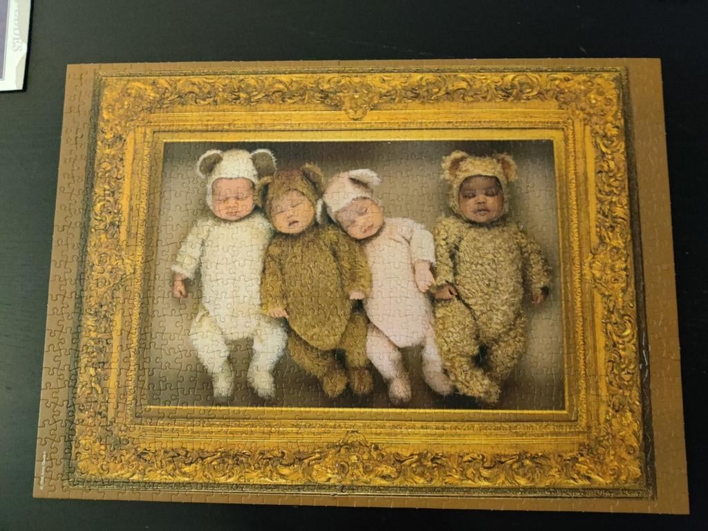 Anne geddes puzzel, Ophalen of Verzenden, Zo goed als nieuw