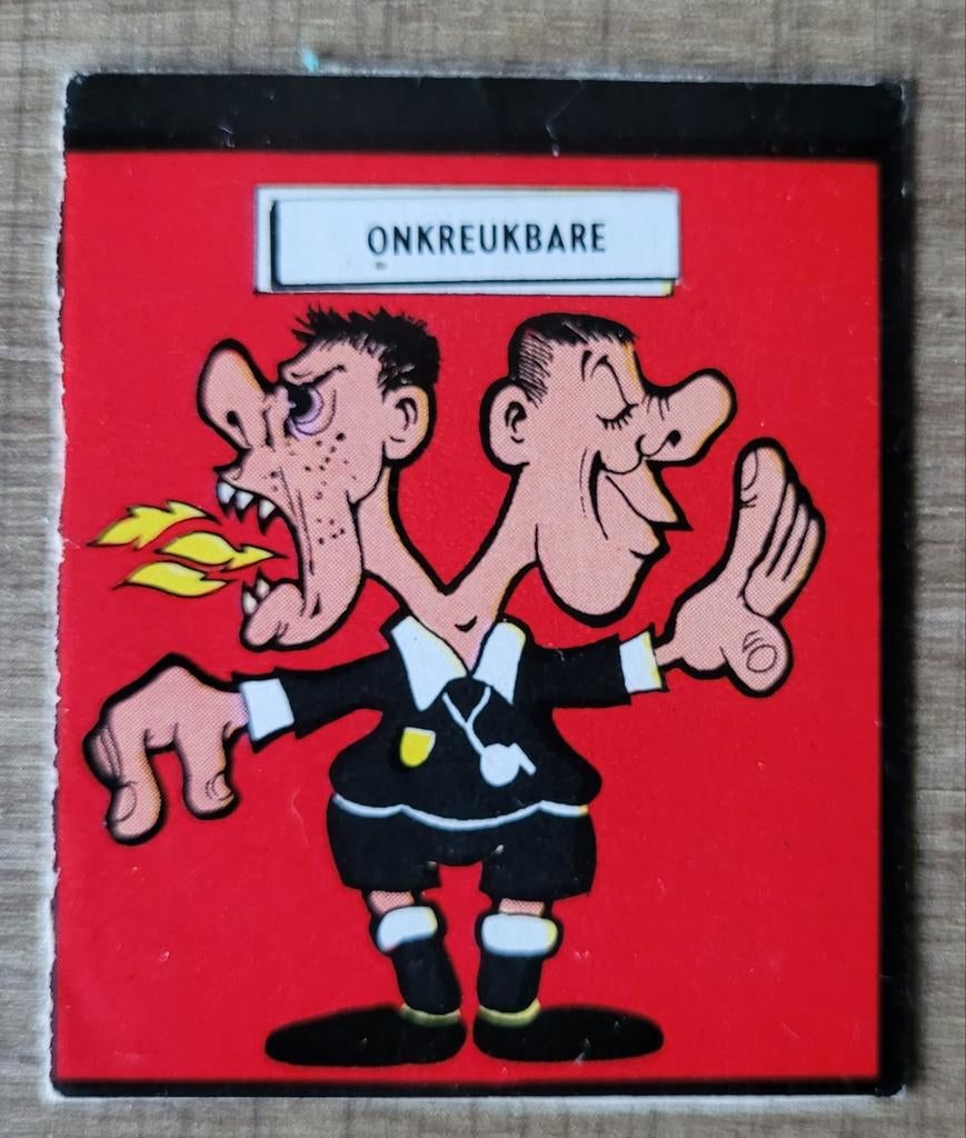 Ludieke sticker: scheidsrechter, Ophalen of Verzenden, Gebruikt, Sport
