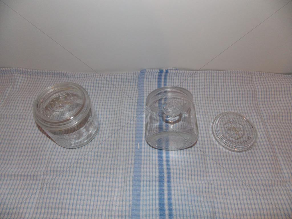 Weckpotten, Inmaakglas, Steriliseerbokaal, Huis en Inrichting, Keuken | Servies, Glas of Glazen, Overige stijlen, Glas, Ophalen
