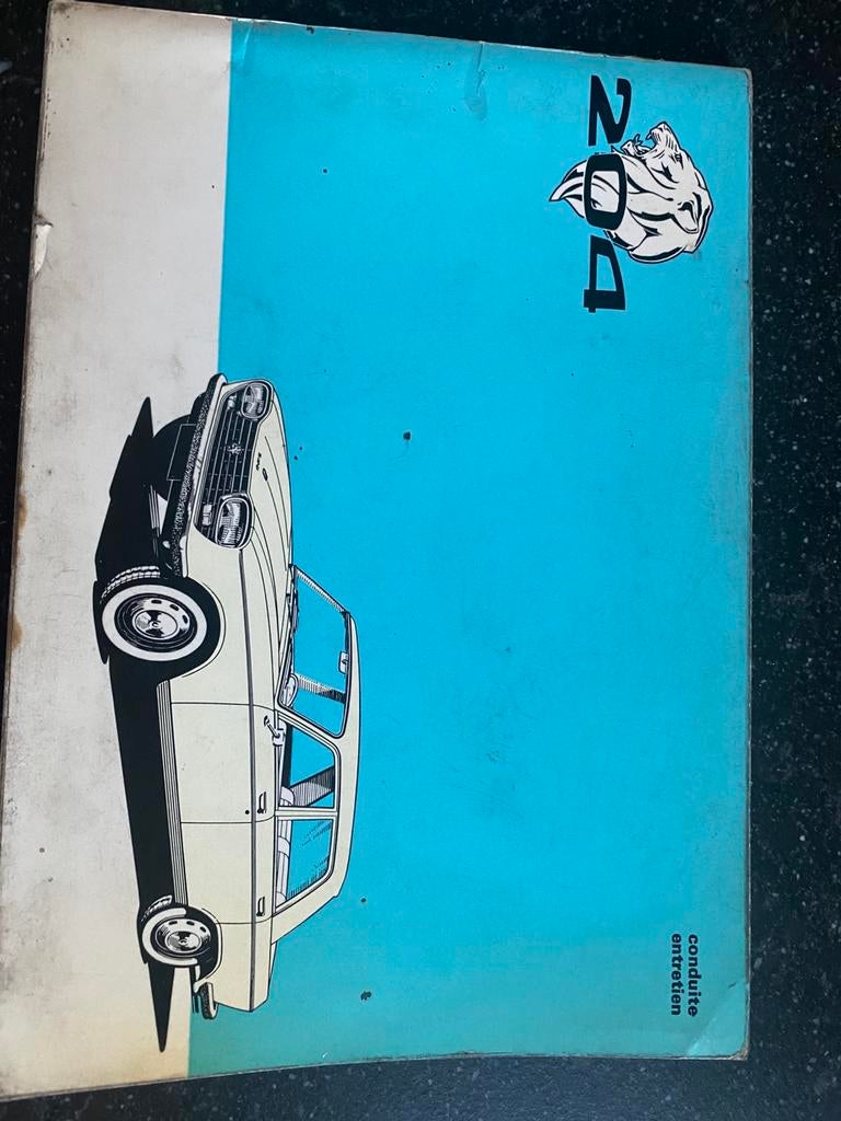 Instructieboekje peugeot 204 - FR, Ophalen of Verzenden