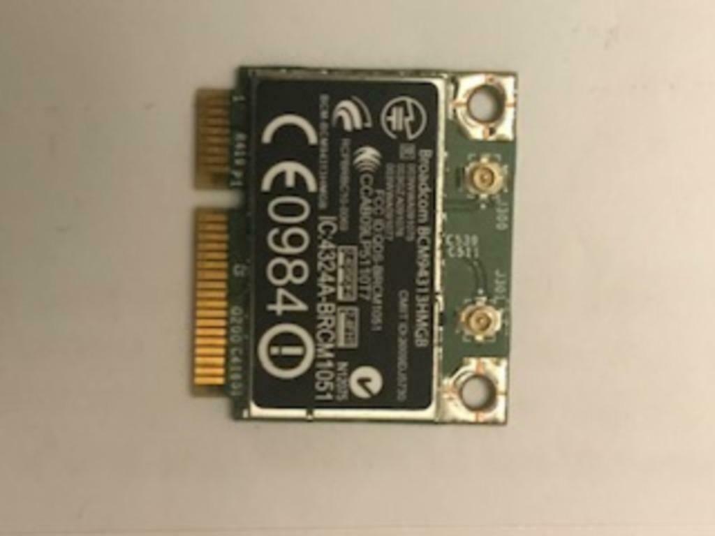 Wifi card pci-e BCM94313HMGB voor laptops, Computers en Software, Ophalen of Verzenden, Zo goed als nieuw, Intern