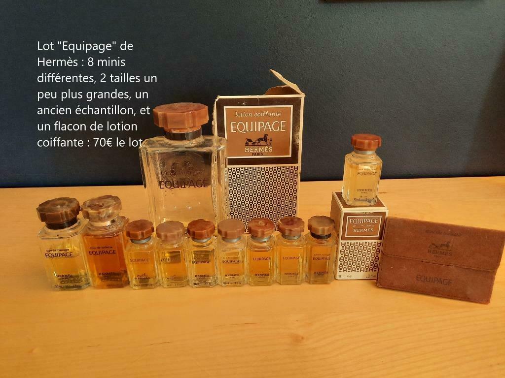 Parfums Hermès, différentes séries de minis, pour collection, Enlèvement ou Envoi