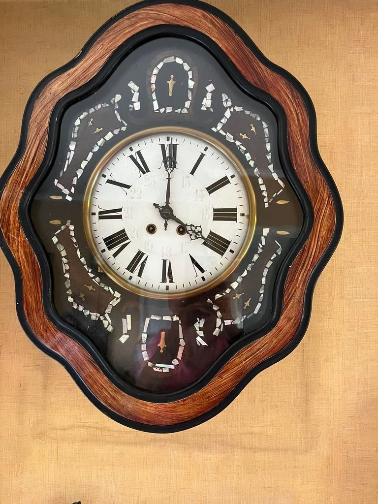 ‘ Oeil de Boeuf’ antieke klok, Antiquités & Art, Antiquités | Horloges, Enlèvement