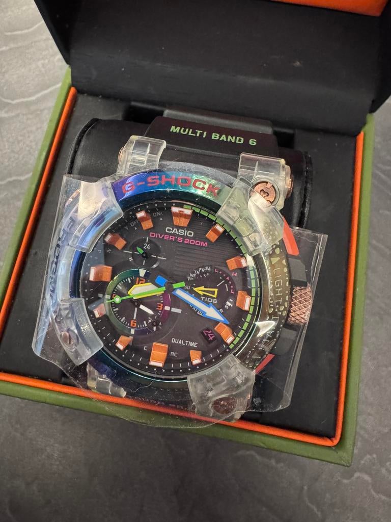 Montre G-Shock Frogman GWF-A1000BRT-1AJR jamais portée, Bijoux, Sacs & Beauté, Enlèvement ou Envoi, Neuf, Casio
