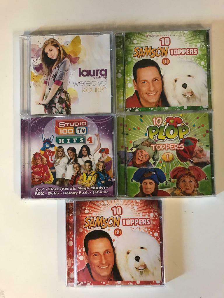 Set van 5 CD's Studio 100, Ophalen of Verzenden, Zo goed als nieuw, Met geluid