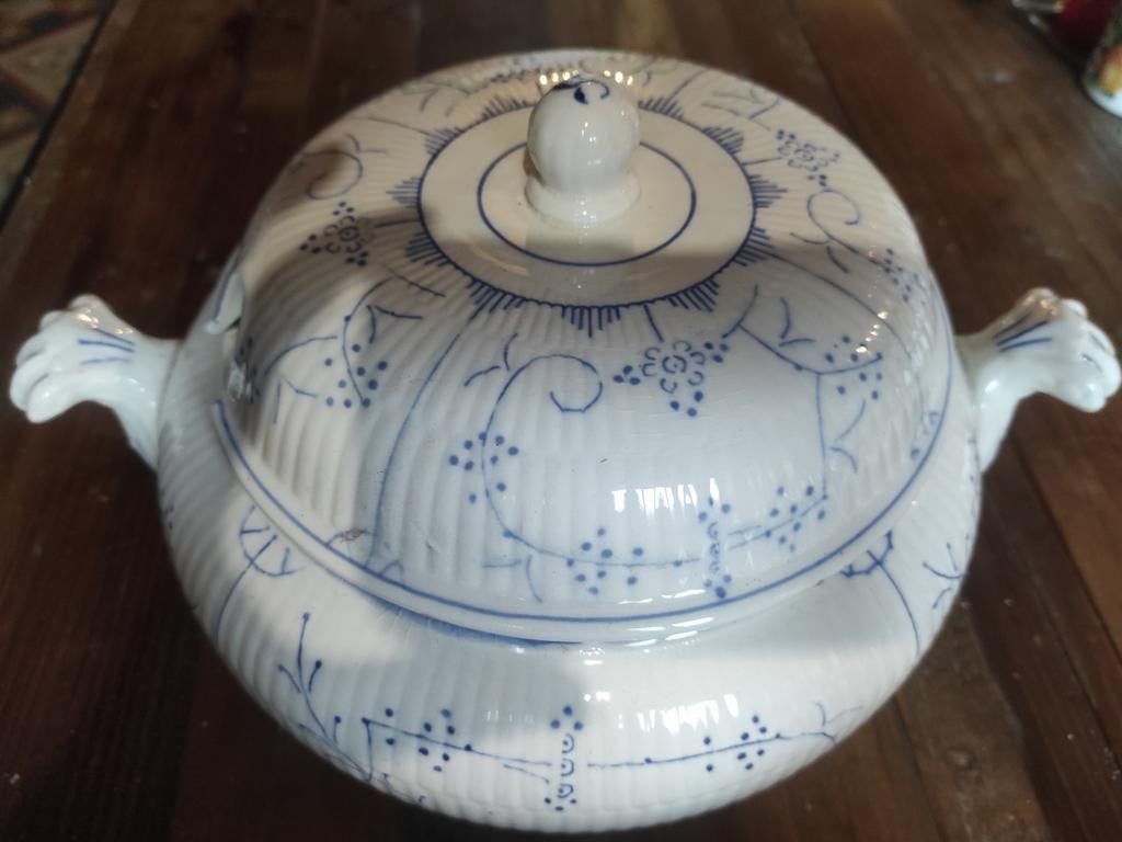 Boch Copenhaege Zwiebelmuster soepkom, Antiek en Kunst, Ophalen