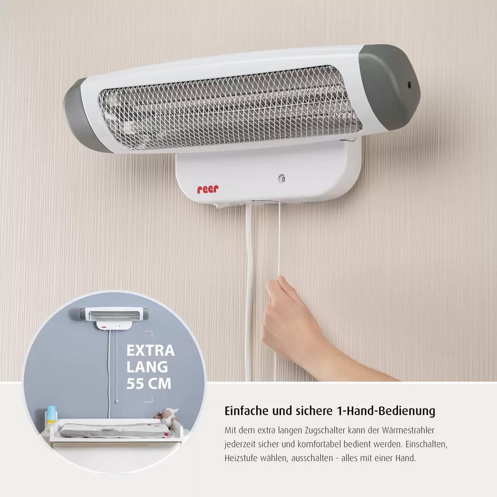 Reer FeelWell Lampe Chauffante bébé, Maison & Meubles, Lampes | Appliques, Enlèvement ou Envoi, Comme neuf