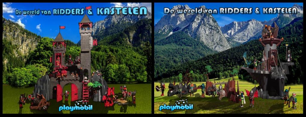 PLAYMOBIL : Le monde des chevaliers et des châteaux (pack th, Enlèvement ou Envoi, Comme neuf, Ensemble complet