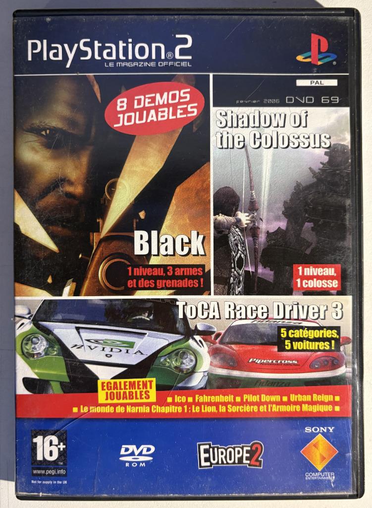 PS2-demoschijf, Ophalen