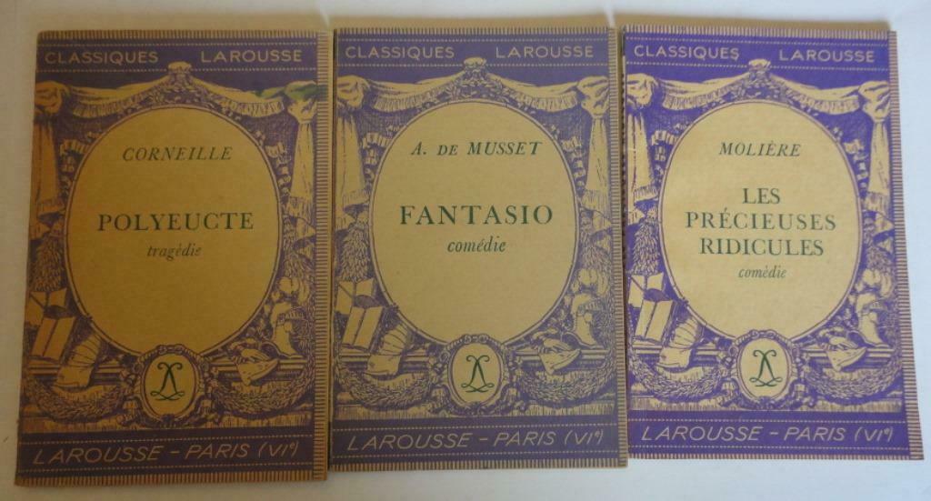 5 classiques larousse à 3 euros pièce (années 38 à 46), Enlèvement ou Envoi