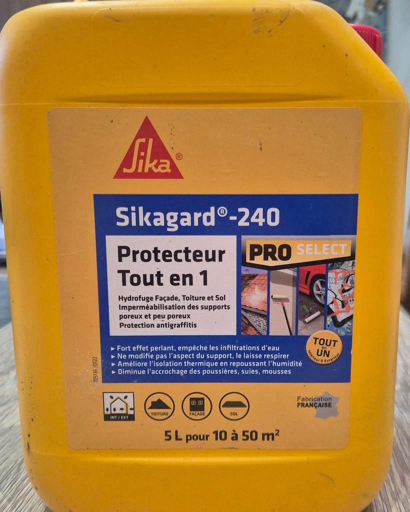Bidons hydrofuge, Bricolage & Construction, Peinture, Vernis & Laque, Enlèvement ou Envoi