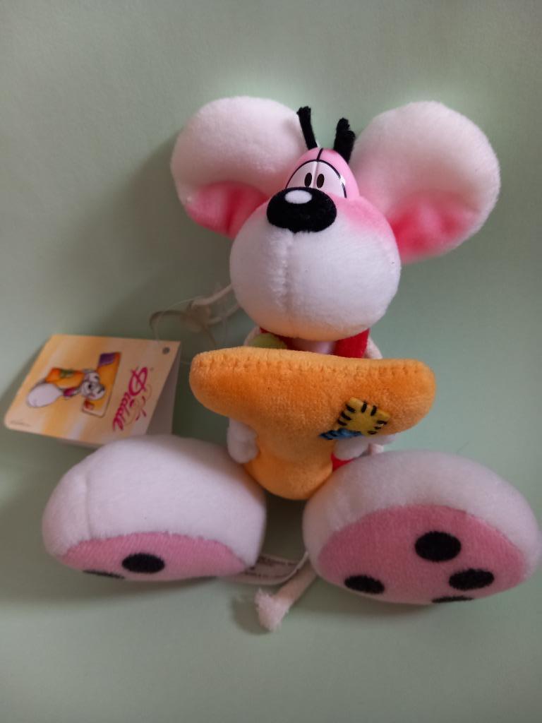 peluche Diddl vintage!, Enlèvement, Diddl, Comme neuf, Peluche