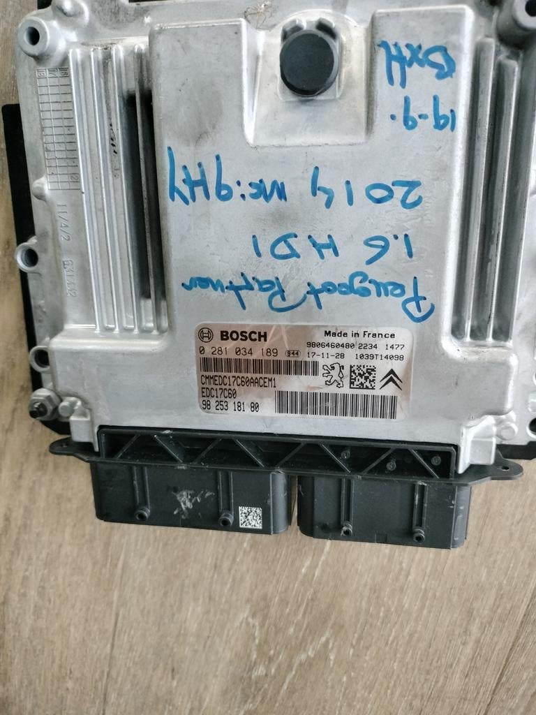 Computer Partner 1.6 hdi  9HY 9825318180, Auto-onderdelen, Ophalen of Verzenden, Peugeot