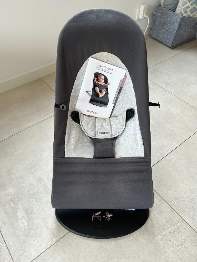 Wipper BabyBjörn bouncer (balance soft), Kinderen en Baby's, Gebruikt, Verstelbaar, Wipstoel, Ophalen