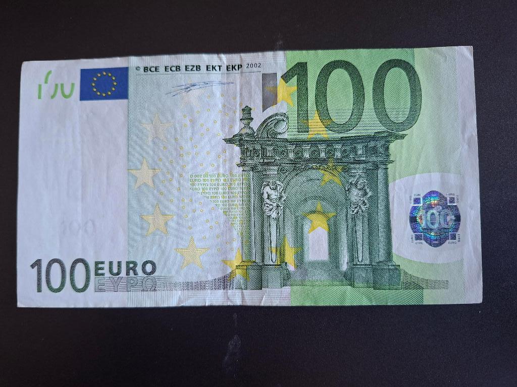 2002 Finlande 100 euros 1er type Duisenberg code D002 rare, Timbres & Monnaies, Billets de banque | Europe | Euros, Billets en vrac