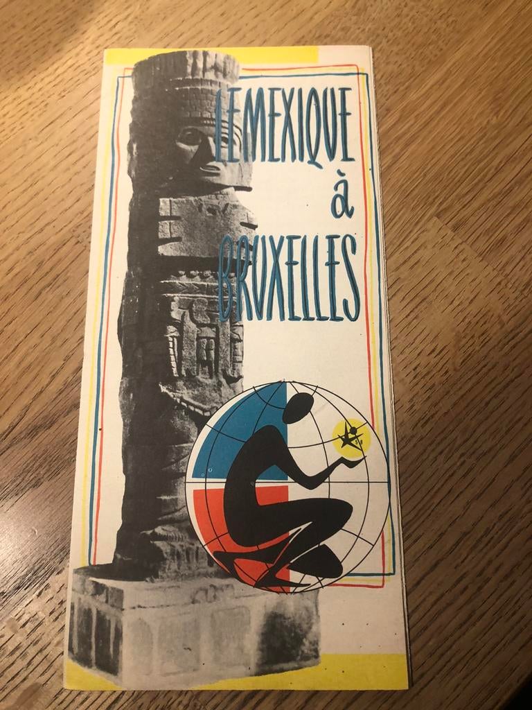 expo 1958 le mexique à Bruxelles, Ophalen of Verzenden, Zo goed als nieuw