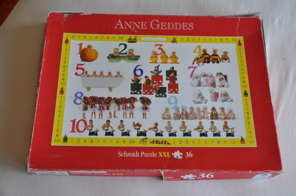 Puzzel Anne Geddes, Kinderen en Baby's, Ophalen, 10 tot 50 stukjes, Gebruikt, 2 tot 4 jaar