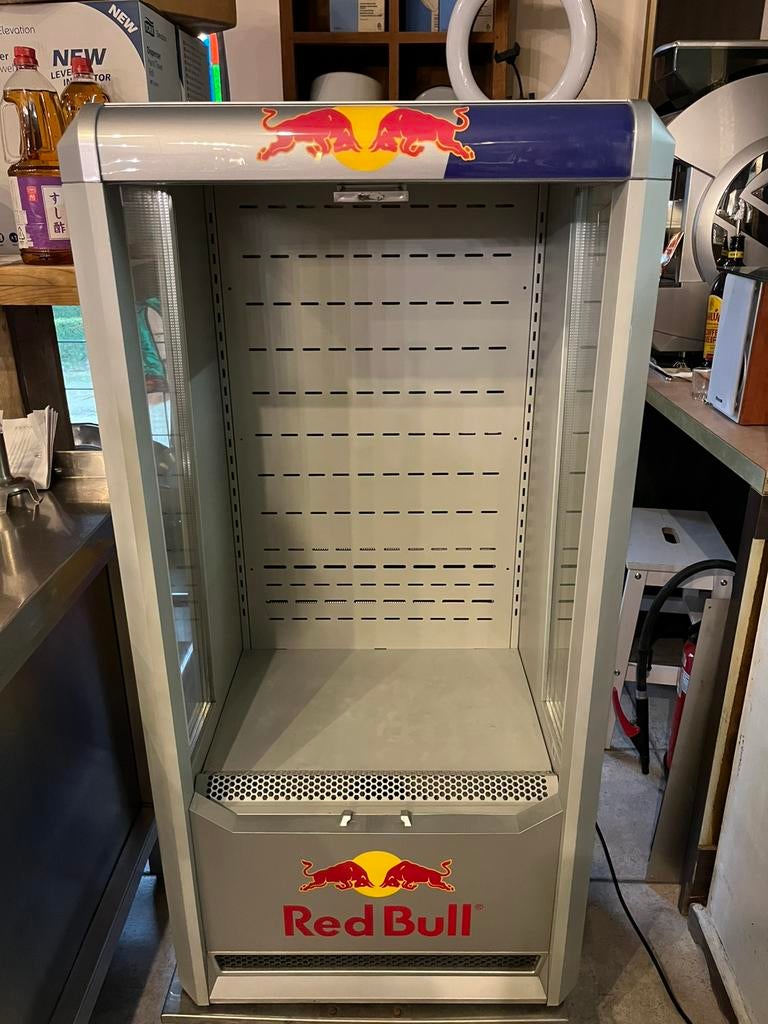 Frigo Red Bull klein: model RB-FMOFC eco led CCR 220Volt, Nic.debruyne@gmail.com, 85 à 120 cm, Sans bac à congélation, Enlèvement