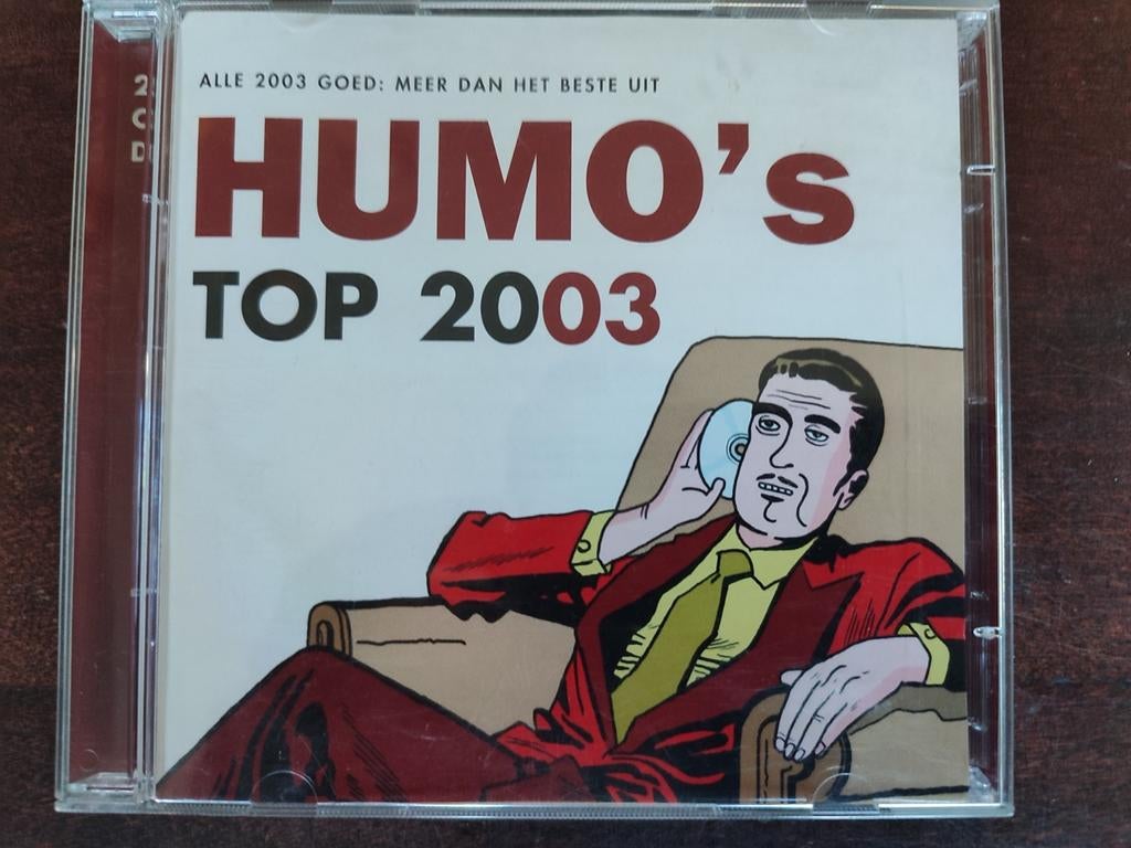 2-CD : HUMO'S TOP 2003 : Alle 2003 goed, meer dan het beste, Ophalen of Verzenden, Zo goed als nieuw