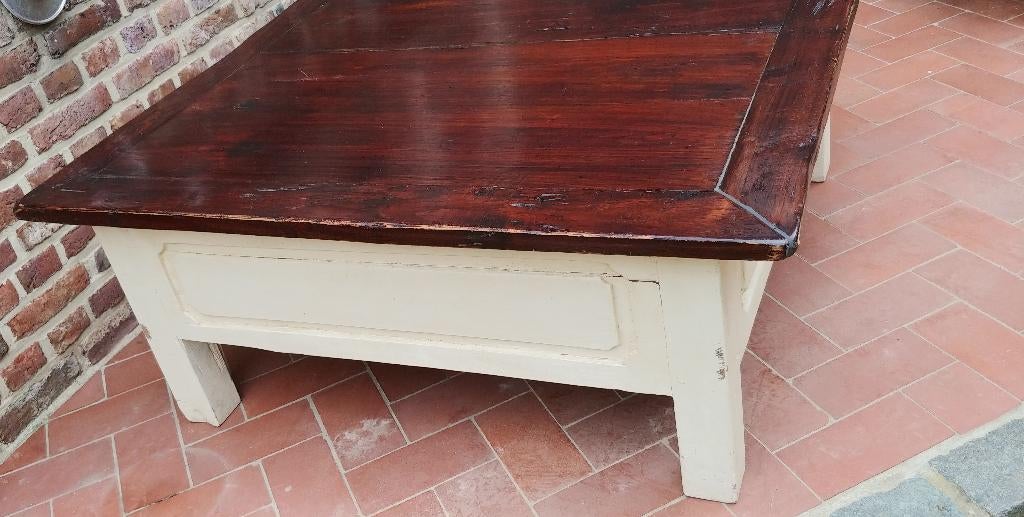 Kaart - schaak - speel salontafel supersolide, Antiek en Kunst, Ophalen