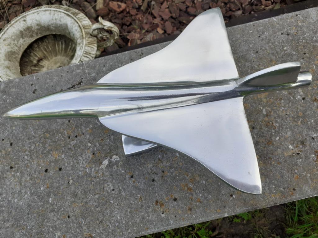 Aluminium vliegtuig, Ophalen of Verzenden, Zo goed als nieuw