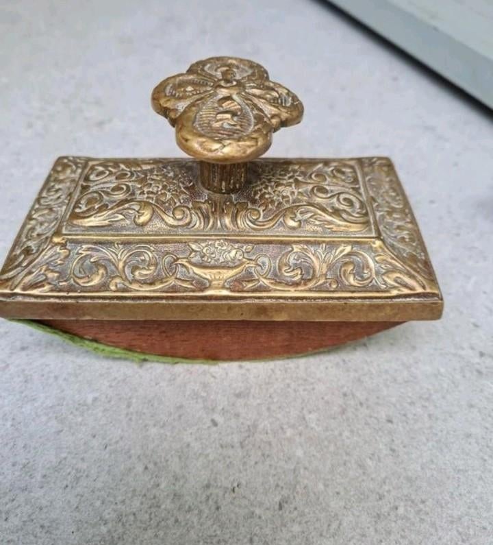 Antieke Bronzen Stempel, Antiek en Kunst, Ophalen of Verzenden