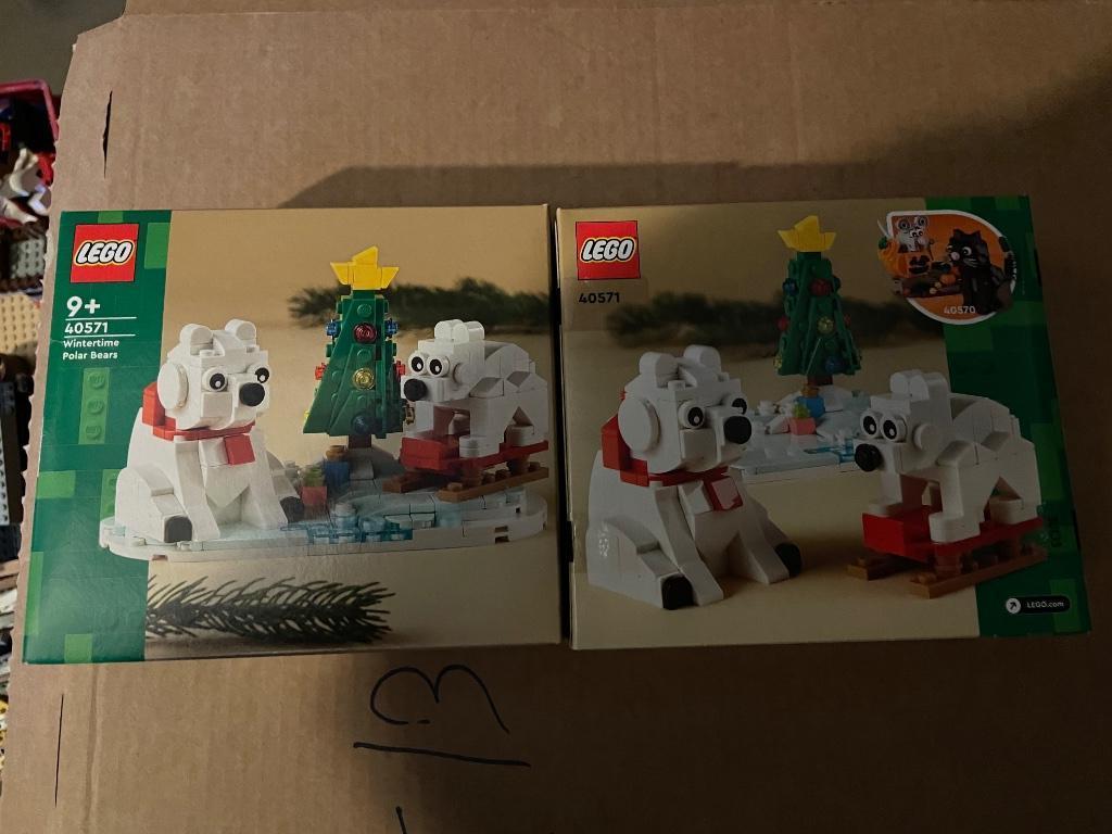 Lego kerst ijsberen 40571, Kinderen en Baby's, Speelgoed | Duplo en Lego, Ophalen of Verzenden, Nieuw, Complete set, Lego
