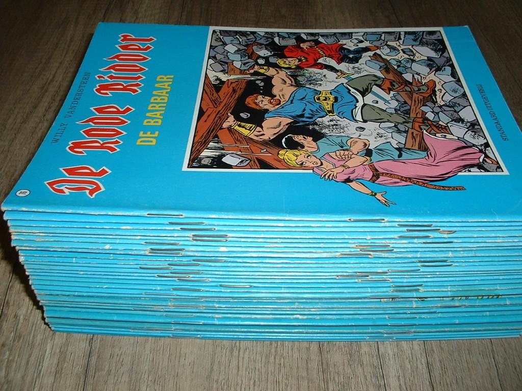 de rode ridder blauwe reeks 1e druk nrs 76-106, Meerdere stripboeken, Ophalen of Verzenden, Zo goed als nieuw, Willy Vandersteen