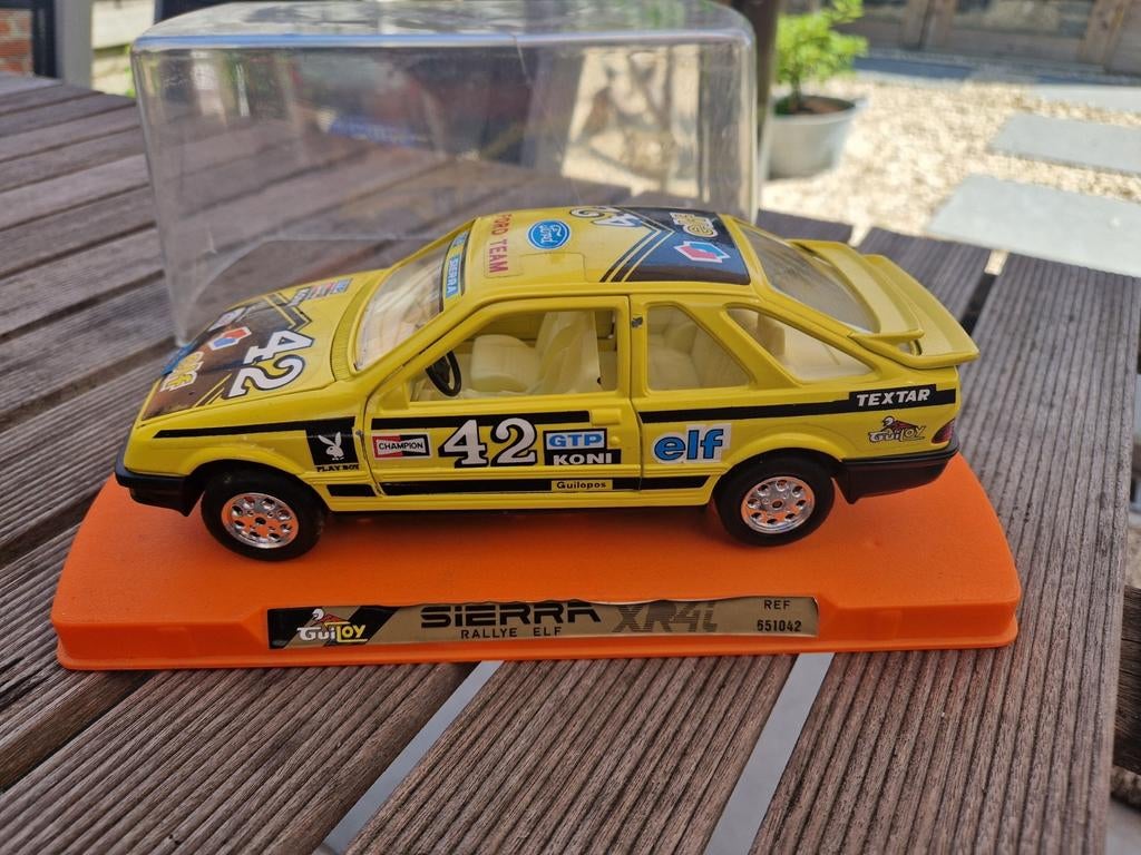 Zeldzame GuiToy Ford Sierra XR4i Rallye elf, Ophalen of Verzenden, Zo goed als nieuw