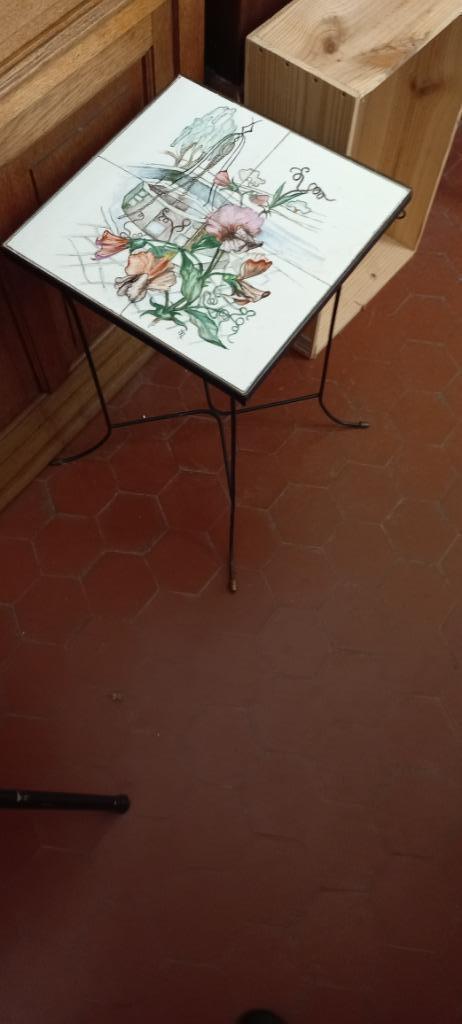 petit guéridon art nouveau, Enlèvement