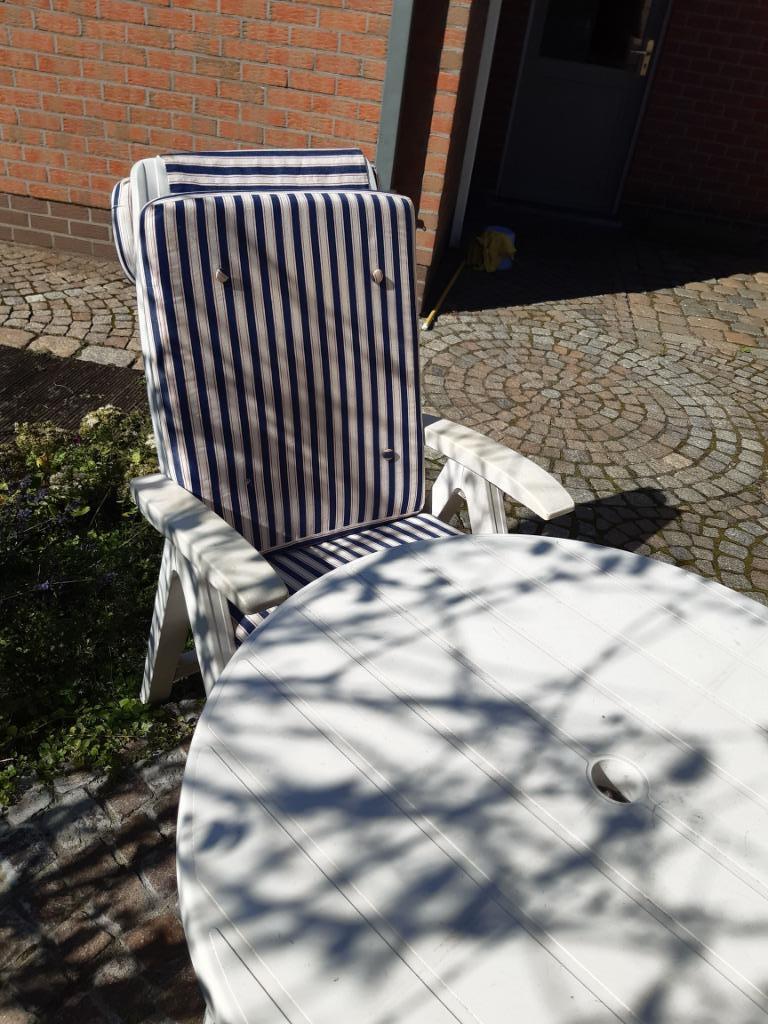 tuintafel met stoel, Ophalen of Verzenden