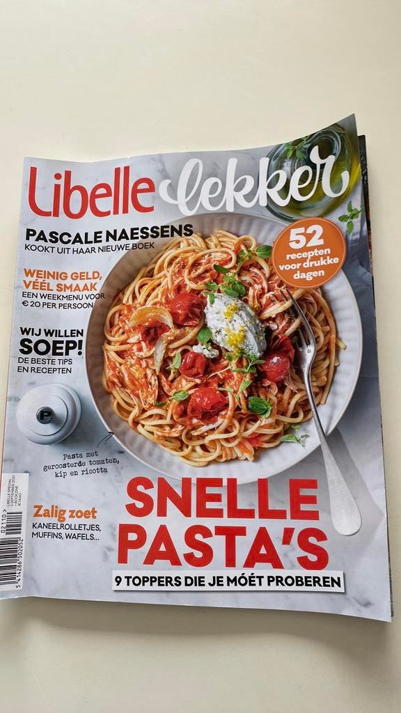 Libelle lekker tijdschrift, Boeken, Ophalen, Zo goed als nieuw