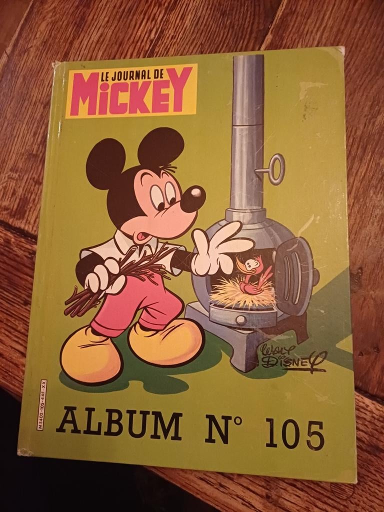 Le journal de Mickey 105 en 116, Boeken, Meerdere stripboeken, Ophalen of Verzenden, Gelezen