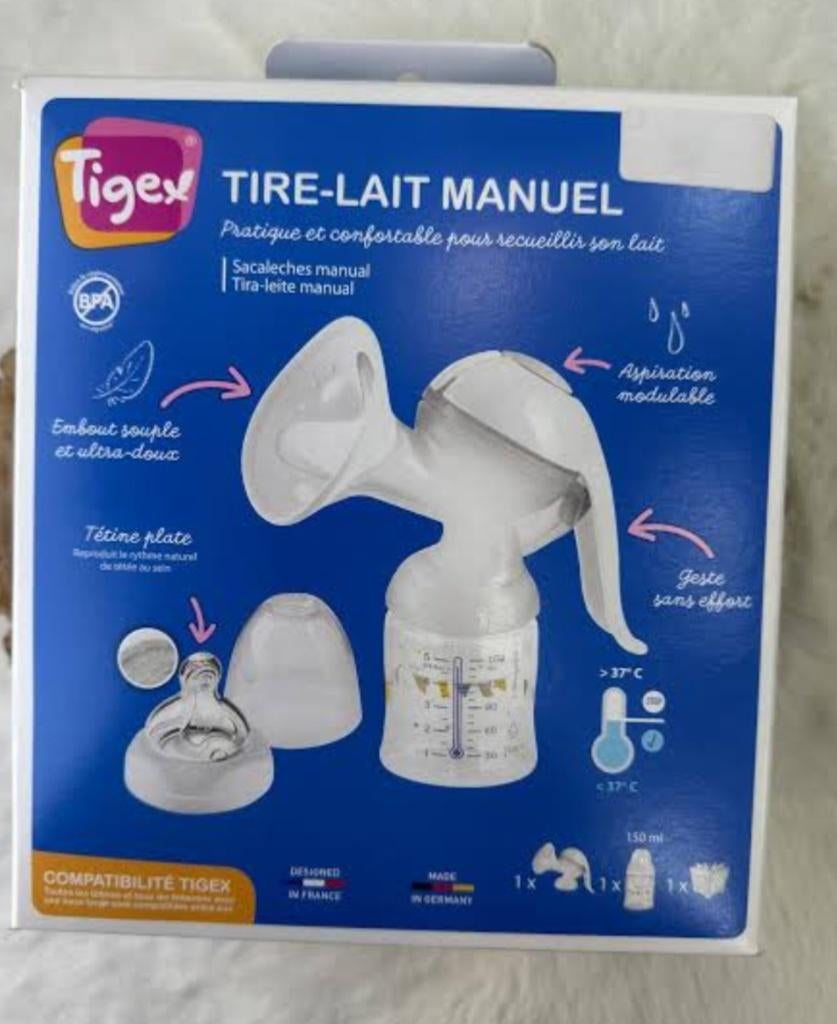 Tire lait manuel Tigex, Enlèvement, Neuf, Tire-lait