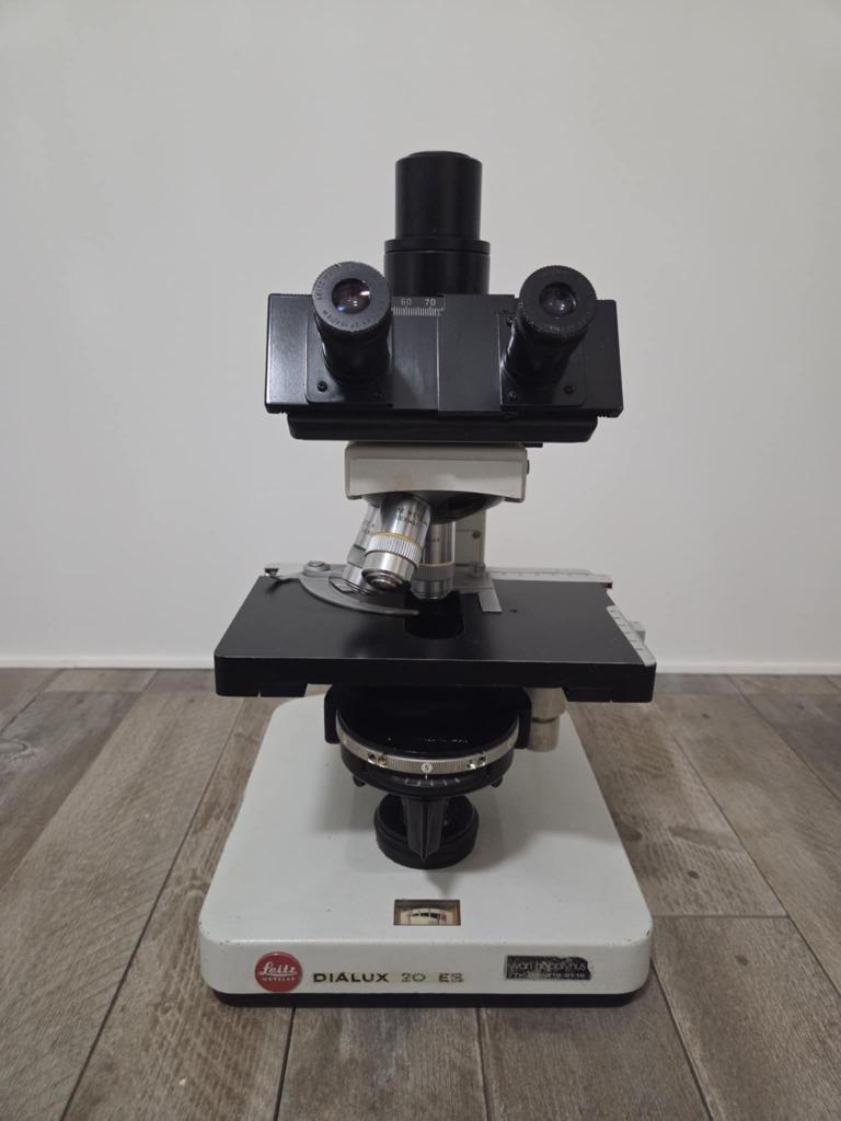 Leitz Wetzlar Dialux 20 EB, Ophalen of Verzenden, Gebruikt, 400x tot 1000x, Biologische microscoop
