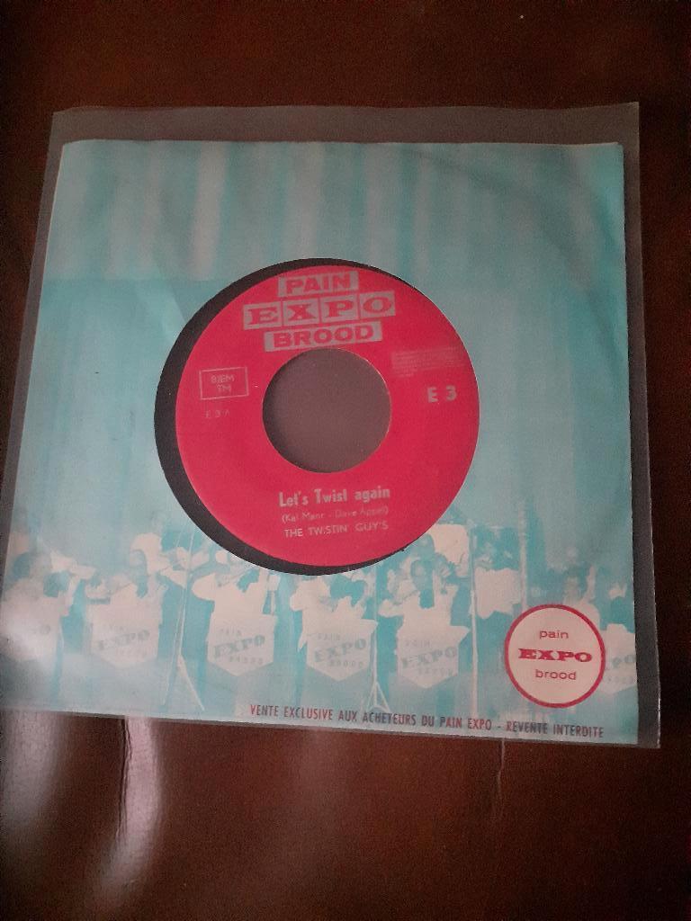 45T Twistin' Guy's:Let's twist again/When the Saints(Belpop), Enlèvement ou Envoi