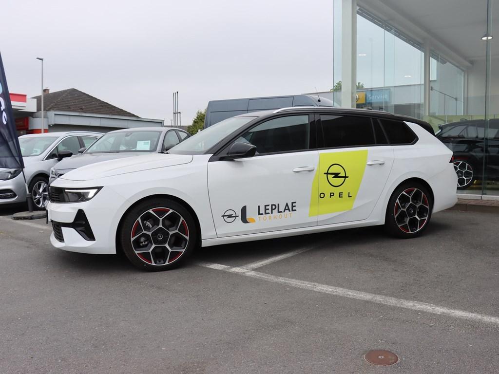 Opel Astra SPORTS TOURER 1.2T AT8 130PK *DEMO*DIRECT LEVERB, Automaat, Wit, 130 pk, 96 kW