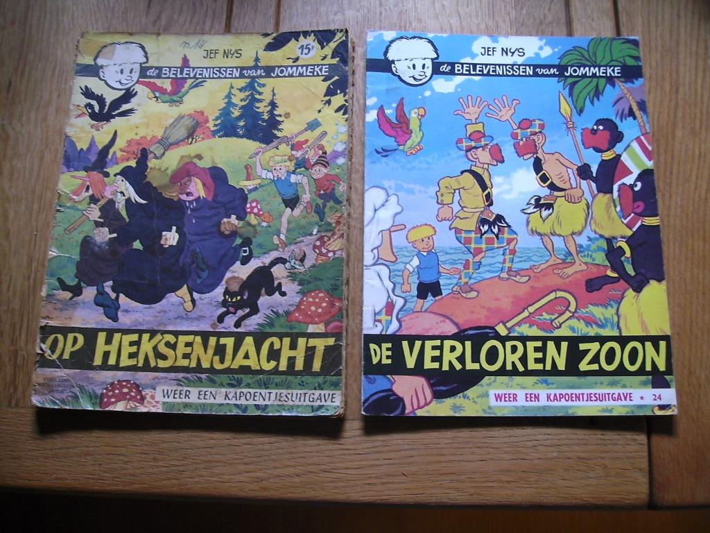 2 strips Jef Nys, Meerdere comics, Ophalen of Verzenden, Gelezen