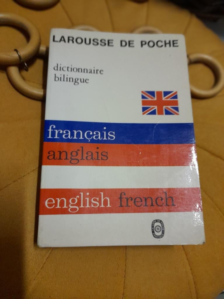 Dictionnaire bilingue français-anglais  Larousse de poche, Enlèvement ou Envoi, Comme neuf, Autres éditeurs, Anglais