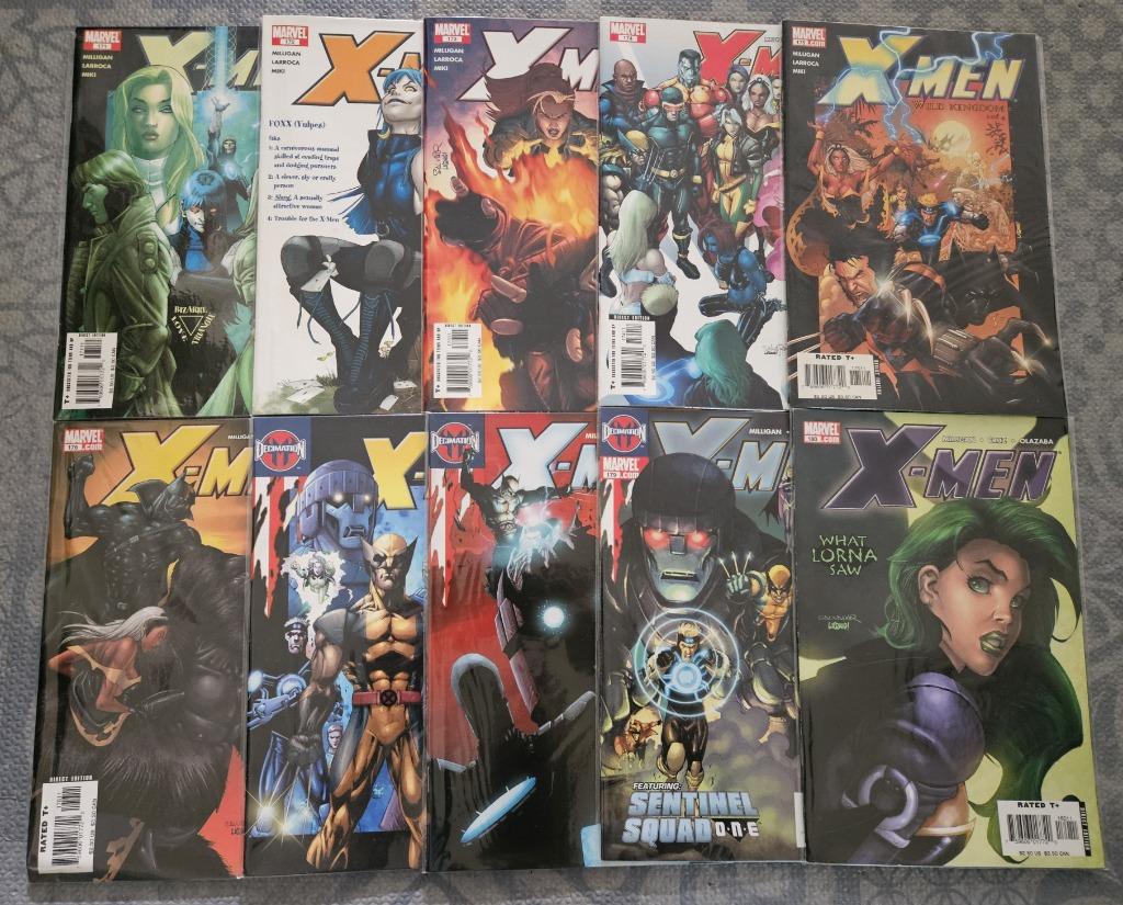 X-Men (vol.2) #171-180 (2005-06), Boeken, Complete serie of reeks, Ophalen, Nieuw