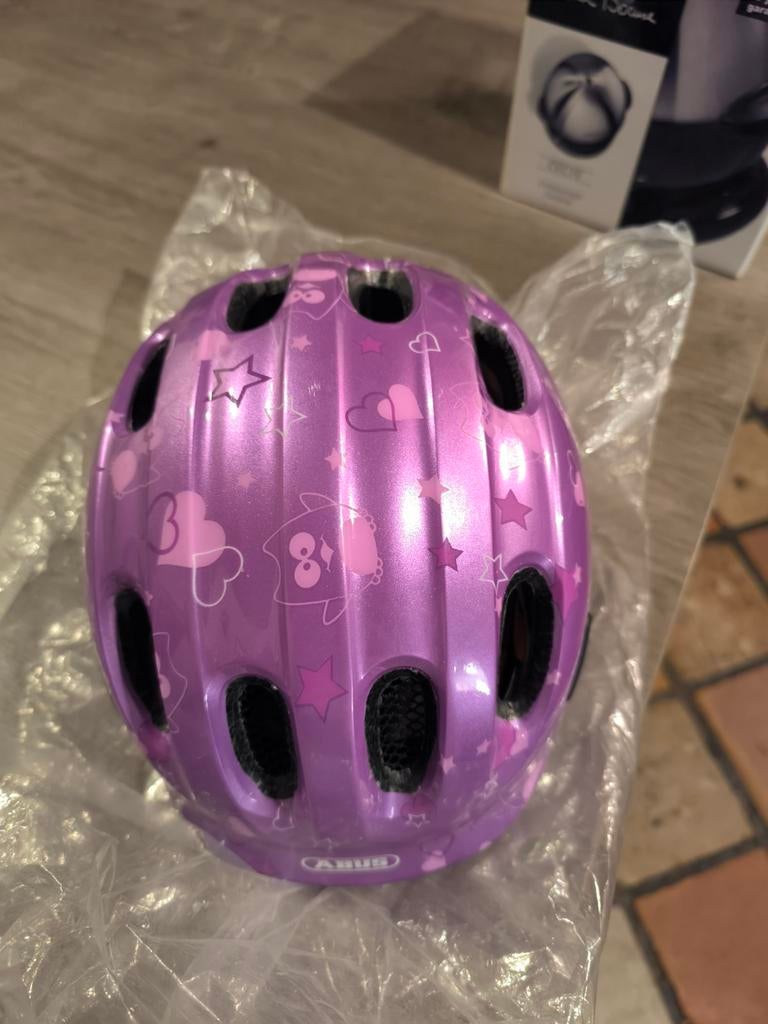Fietshelm ABUS 45-50cm, Ophalen, Meisje, Overige maten, Zo goed als nieuw