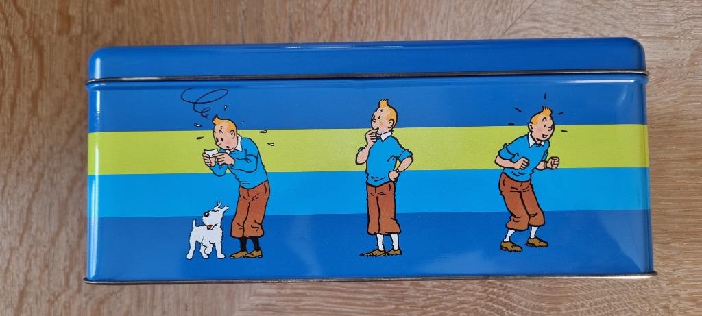 Tintin & Milou boîte en métal, Enlèvement, Comme neuf, Autre, Autres marques