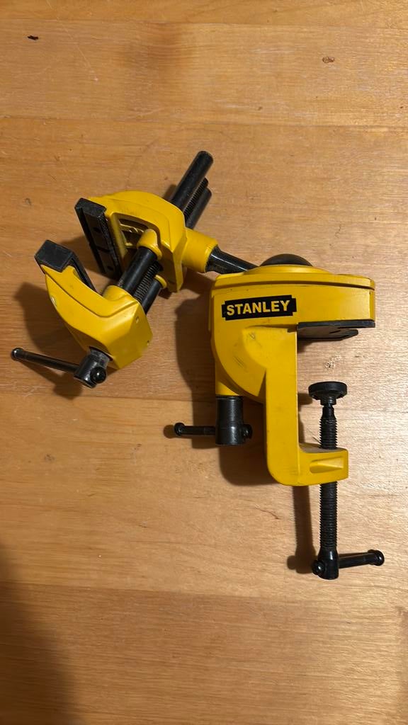 Stanley werkbankklem, Ophalen, Gebruikt