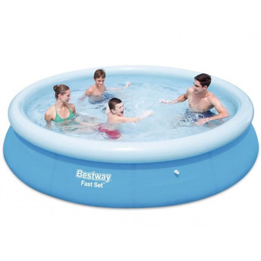 Groot Zwembad Bestway 366x76cm NIEUW Laatste Stuk NU -35% 🏊, Ophalen of Verzenden, Nieuw, Rond