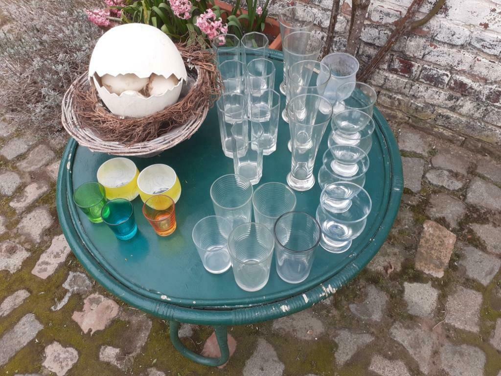 lot glazen, Verzamelen, Ophalen, Gebruikt