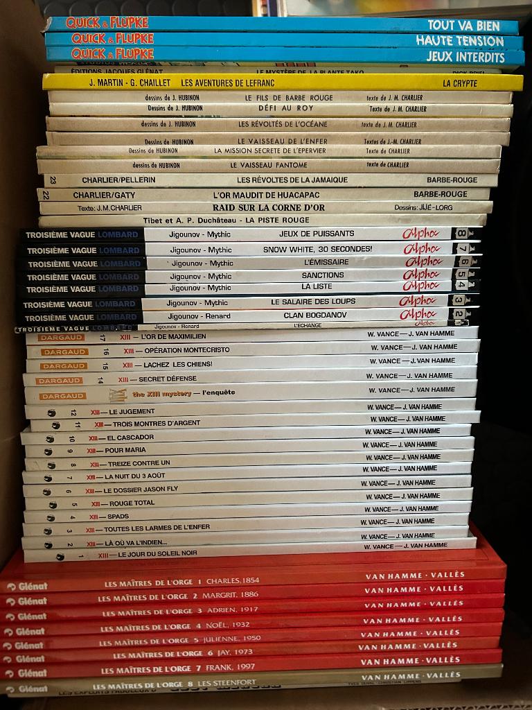 Lot de bandes dessinées, Plusieurs BD, Enlèvement ou Envoi, Comme neuf