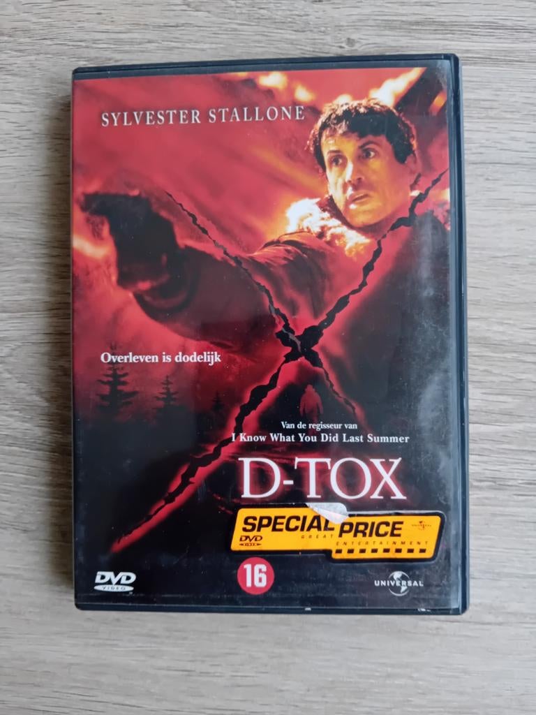 D TOX sylvester stallone, Ophalen of Verzenden, Zo goed als nieuw